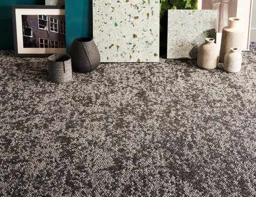 AZM Tessera Earthscape karo halı uygulama Meteor 3256