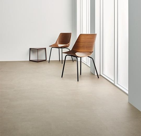 Allura Click Pro boz kahverengi desenli pvc vinil LVP-LVT zemin kaplama 63438CL5 taupe texture1