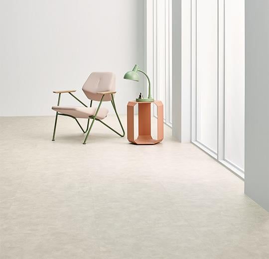 Allura Dryback Material Beton desenlli LVT zemin kaplama 62488DR7-62488DR5 white sand1
