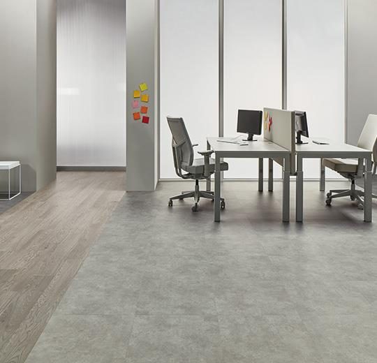 Allura Dryback Material Beton desenlli LVT zemin kaplama 62523DR7-62523DR5 grigio concrete1