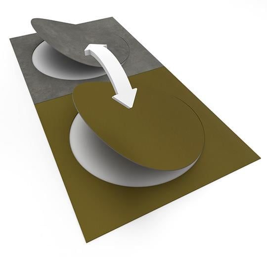Allura Dryback Material haki yeşil pvc vinil LVT zemin kaplama 63578DR7 khaki circle1