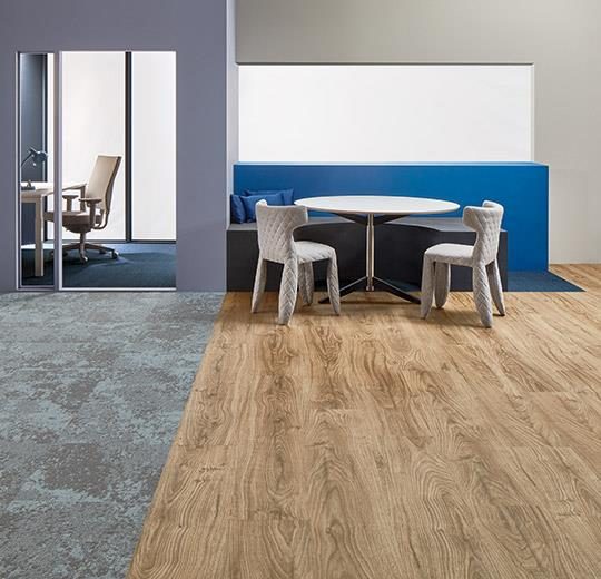 Allura Dryback Wood Ahşap desenlli LVT zemin kaplama 60300DR7-60300DR5 central oak1