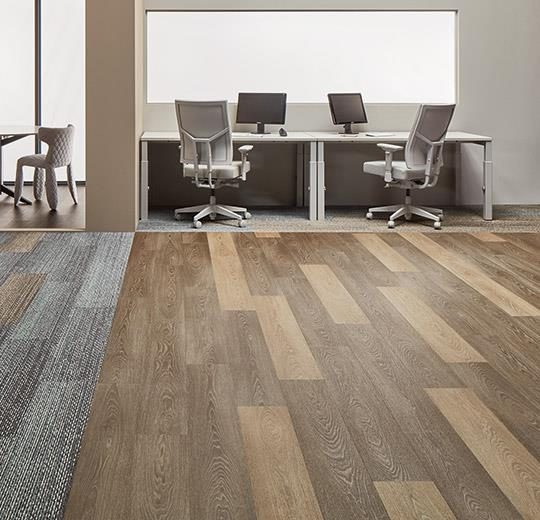 Allura Dryback Wood Ahşap desenlli LVT zemin kaplama 63410DR7-63410DR5 hazelnut timber (120x20cm)2