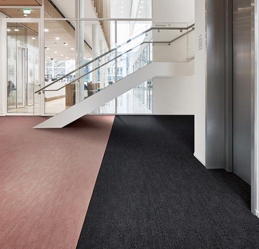 Flotex karo halı t382001 Penang anthracite t382016 Penang coral