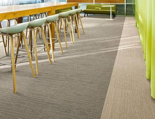 Anıl zemin Tessera arran karo halı ofis uygulama 1