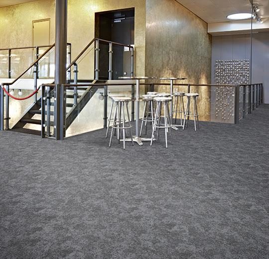 AZM flotex colour calgary plank karo halı uygulama p990002 Calgary grey